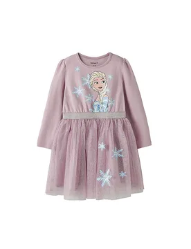 Abito per bambina NMFOSIMI FROZEN rosa 92 - Name it - FashionsVida