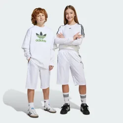 Short da calcio 11-12A White / Black