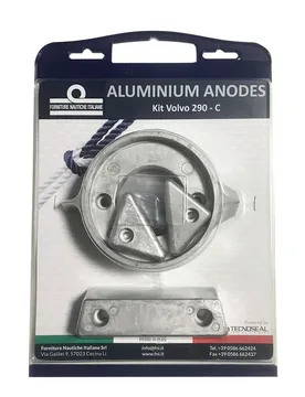 Aluminium Volvo 290c Anode Silver One Size unisex - Tecnoseal - FashionsVida