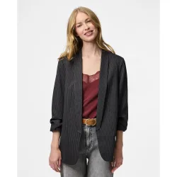 Blazers de raya diplomática de mujer