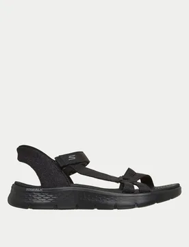 Go Walk Flex Sandals Black female - Skechers - FashionsVida