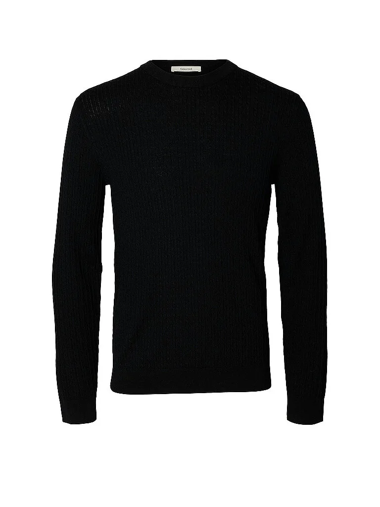 Pullover SLMTRAY negro XXL - Selected - FashionsVida