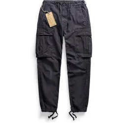 Pantalón cargo de hombre estilo militar de popelina Double RL