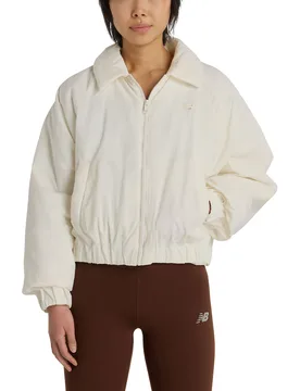 New Woven Bomber Jacket Sea Salt L Damen - Balance - FashionsVida