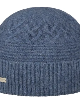 Lavenda Wool Beanie Hat by - blue - Damen - Size: One Size - Seeberger - FashionsVida