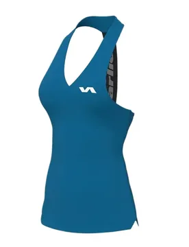 Linda Basic Sleeveless T-shirt Blue XL - Varlion - FashionsVida