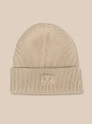 Unisex Rib Beanie - Taupe O/S unisex