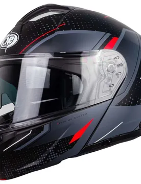 Casco Moto Modulare Urban P/J 22.06 Fusion Red taglia L - ONE - FashionsVida