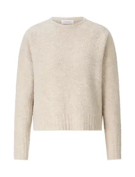 Crew NK Long Sleeve Bouclé female - XS - FashionsVida