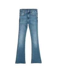 Jeans Flared Fit 3301 blau 28/L32 damen