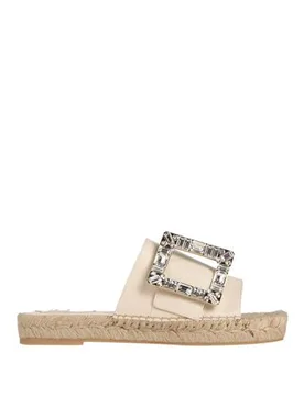 Espadrilles Damen Hellrosa 37 Damen - Roger Vivier - FashionsVida