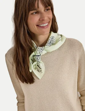 Bandana mit Paisley Print Beige - CECIL - FashionsVida