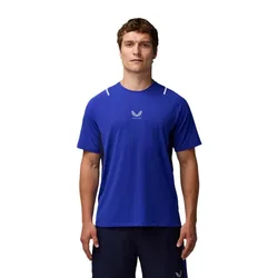 T-shirt à Manches Courtes Apex Azure Blue / Midnight Navy / Silver Reflective M