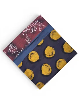 Sciarpa - 480535 - Blu/Giallo - ALESSIA SANTI - FashionsVida