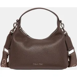 Bolso mini bandolera con distintiva correa con logo en Jacquard