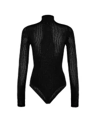Body SEAMLESS MICRO MESH black noir M