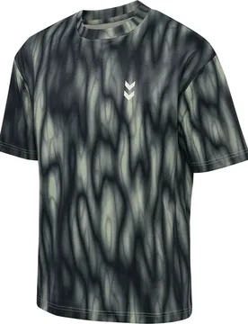 T-shirt à Manches Courtes Hiit Aop Loose 6092 XL - Hummel - FashionsVida