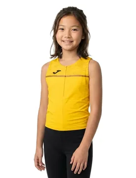 Maglietta Senza Maniche Record Iii Yellow 12-13 Anni - Joma - FashionsVida