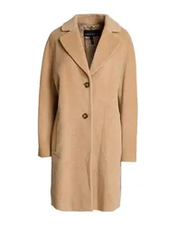 Abrigo Mujer Camel 3,6,7 Mujer
