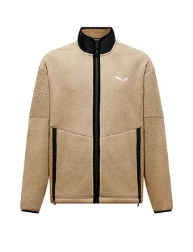 Giacca in pile da uomo Fanes crema M - Salewa - FashionsVida