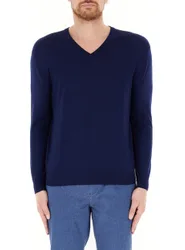 MALO Maglione in lana BLU NAVY 52