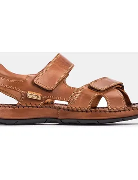 Sandalias planas de hombre de piel - Pikolinos - FashionsVida