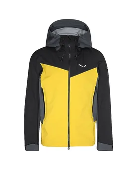 Herren Wanderjacke Ortles PTX 3L Hoodie gold L M - Salewa - FashionsVida