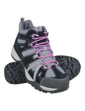Direction Womens Wide Fit Waterproof Walking Boots - Grey - Grey - Size: 6 - Mountain Warehouse - FashionsVida