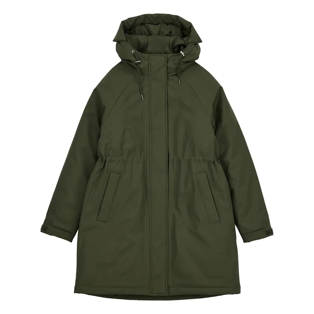 Makia Cappotto Milla Forest Green L - Makia - FashionsVida