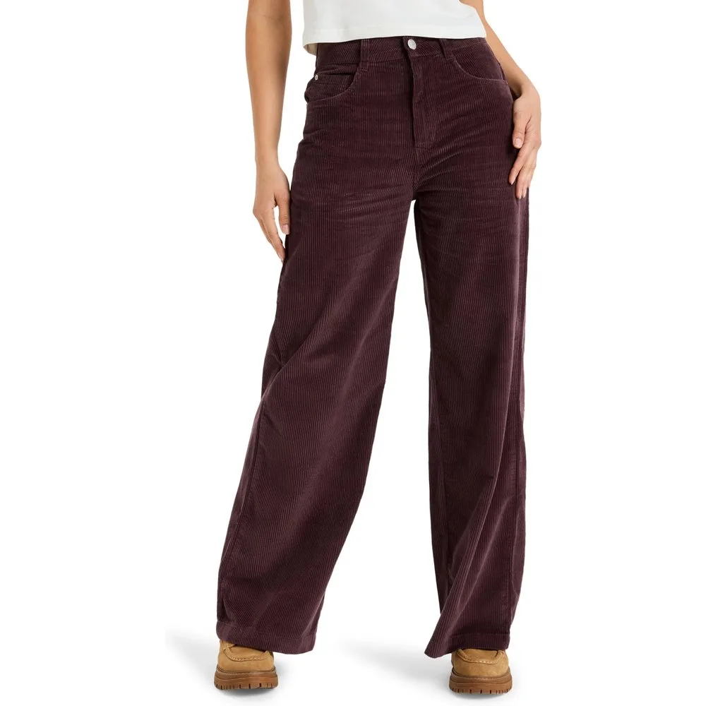 Pantalón de mujer Surf On Cloud Cord - Roxy - FashionsVida