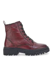 Anfibi rossi con cerniera BAGATT D31AOL304000 39