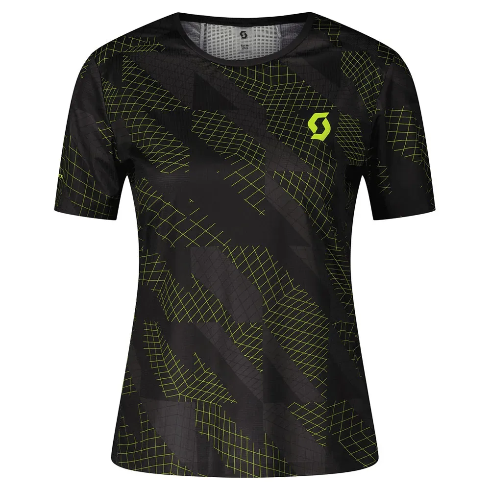 Maglietta A Maniche Corte Rc Black / Yellow M - Scott - FashionsVida