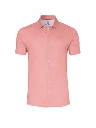 Desoto Camicia Slim Fit rosso M