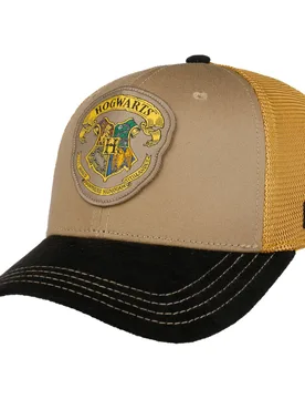 Semi Curved Harry Potter Cap by - yellow - Female - Size: One Size - Capslab - FashionsVida