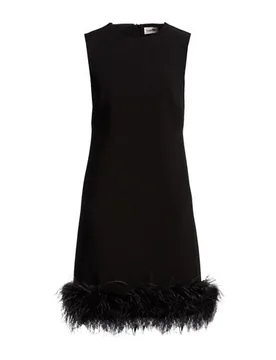 Mini-Kleid Damen Schwarz M Damen - P.A.R.O.S.H. - FashionsVida