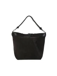 Bolso de cuero - Bucket Bag ZITA Large marrón