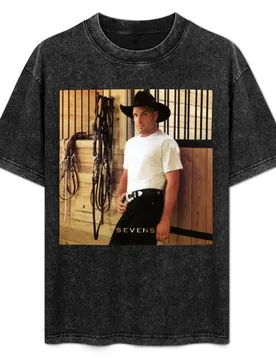 Garth Brooks Sevens T-Shirt Fashion Graphic Tee for Men - Aliexpress - FashionsVida