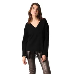 Maglione Con Scollo A V Beloane Black S