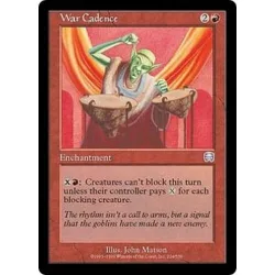 War Cadence (foil) Mercadian Masques