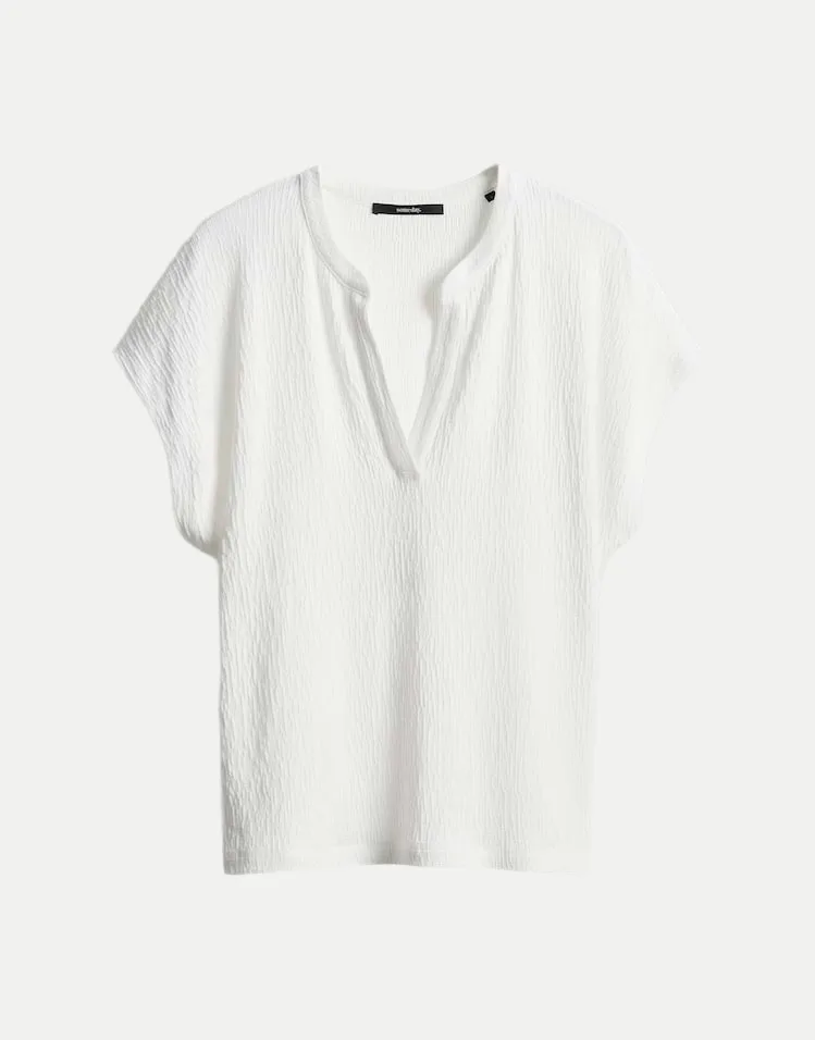 Someday Blusenshirt Kedora Weiß 42 - someday - FashionsVida