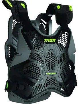 Pettorina Moto Cross Enduro SENTINEL PRO Nero taglia XS/S - THOR - FashionsVida