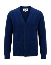 Strickjacke Herren Blau S Herren