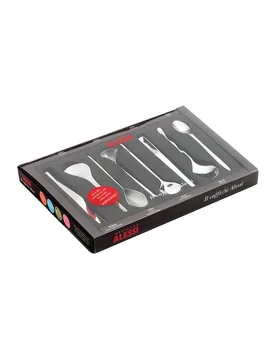 Espressolöffel-Set 8-tlg. silber baby - Alessi - FashionsVida
