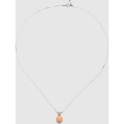 Colgante de oro con brillante y bola de