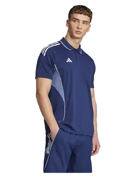 Polo à Manches Courtes Tiro 25 Competition Team Navy Blue 2 S - Adidas - FashionsVida