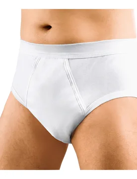 Herren-Hygiene-Slip, leicht/mittel weiss 9 - Benevit van Clewe - FashionsVida