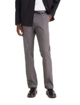 Pantaloni New Signature Creaseless Straight Fit Magnet 32 - Dockers - FashionsVida