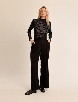 Jersey de mujer de manga larga con estampado - Molly Bracken - FashionsVida