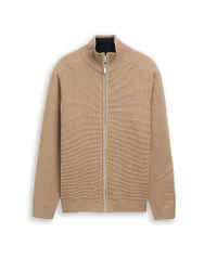 Strickjacke beige L herren