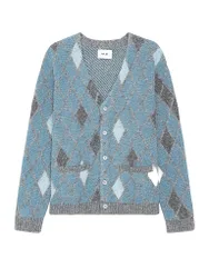Cardigan CHRIS hellblau L herren